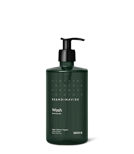 Skandinavisk Wash SKOG Forest Scent notes: Pine needles and fir cones birch sap and woodland lily of the valley 500ml