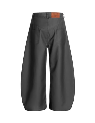 Aelfric Eden Baggy Wide Leg Barrel Pants Colorful Button for Women Men Casual Streetwear Y2K Loose Lantern Trousers Pants2