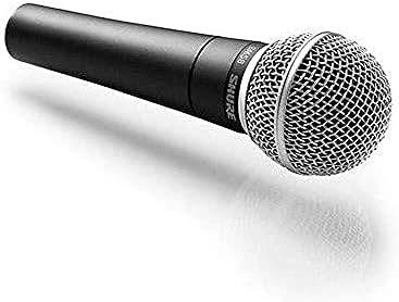 Microfone c/Fio de Mão Dinâmico - SM 58 LC Shure