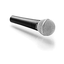 Shure SM58-LCE Professional Dynamic Cardioid Microphone Colour: black Brand: Shure