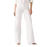 318 Shaping Wide Leg Soft Clean White