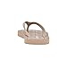 Calvin Klein Women's Sarminya Flip Flop, Natural Multi, 6