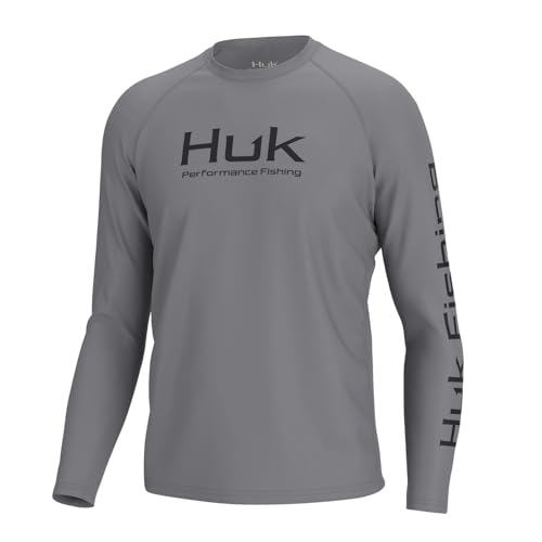 Image of HUK Men's Pursuit Vented Long Sleeve Fishing Shirt (+30 UPF)