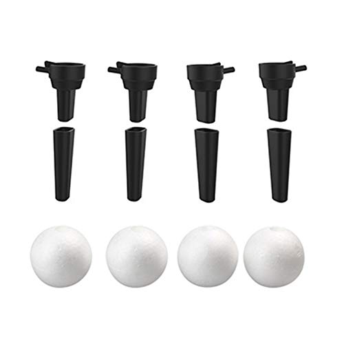 DAXINYANG Colorful Linght El Engranaje de Aterrizaje Flotante de la Nieve del Agua se Ajusta al Kit de Aterrizaje Flotante de dji Spark Drone para dji Spark Accesorio (Color : Black Landing Gear) Cover