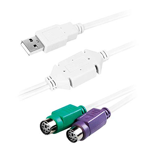 LogiLink - Cavo USB 2.0 A a 2 prese PS/2