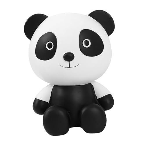WEKAMOS Tirelire Panda Incassable Vinyle Tirelire Coin Box Décorative pour Bureau et Chambre Cadeau Danniversaire et Fête Capacité Spacieuse pour Billets