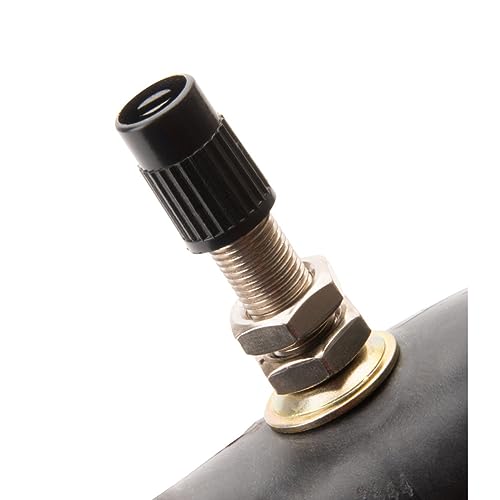 Image of Tusk Ultra Heavy Duty 4 mm Motorcycle Inner Tube 90 /100x21 - Reinforced Butyl, TR‑4 Valve, Extreme Durability