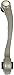Dorman 521-254 Front Passenger Side Upper Rearward Suspension Control Arm and Ball Joint Assembly Compatible with Select Audi / Porsche Models