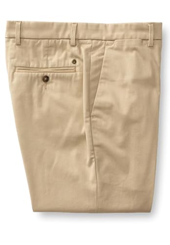 Men's Slim Fit Flat Front Straight-Fit Dress Pants Lightweight Comfort Wedding Trousers3