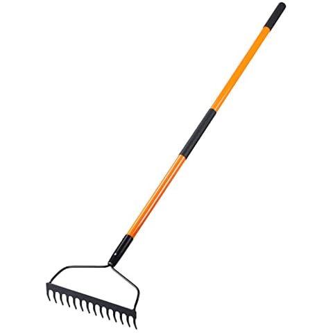VNIMTI 14 Tines Garden Rake Cover