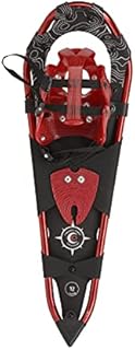 Crescent Moon Running Snowshoes - Gold 12 Candy Red