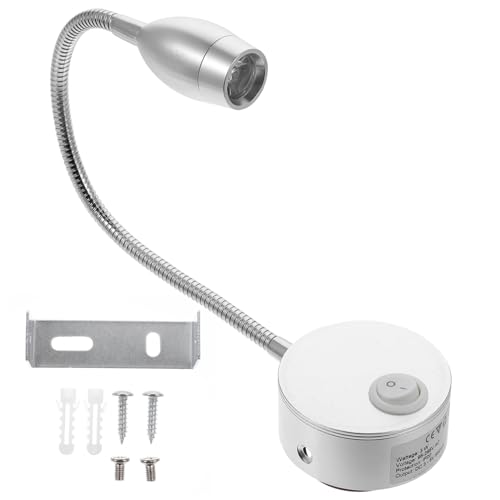 DIYEAH 1pc Hotel Bedside Reading Lamp Hose Creative Wall Light for Bedrooms for Reading and Study