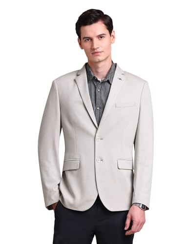 Image of Arrow Knitted Blazer for Men - Slim Fit, Button Closure Casual Blazer for Men