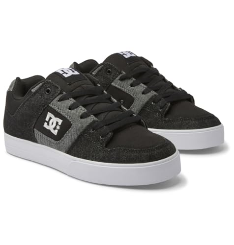 Image of DC Mens Pure Low Top Lace Up Casual Skate Shoe SneakerSkate Shoe