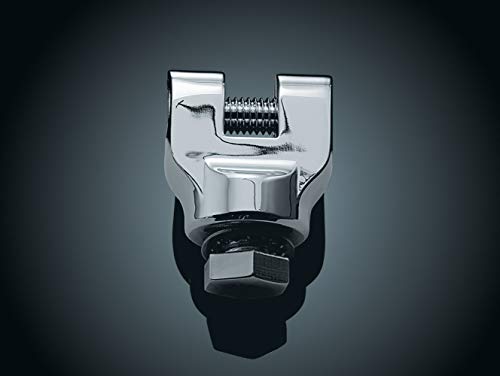 Kuryakyn 8061 Motorcycle Foot Control Component: Short Magnum Footpeg Mounts with 1/2