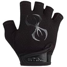 STING M1 Magnum Weight Lifting Gloves - Black | Weight Training Gloves for Bodybuilding, Powerlifting, Crossfit | Neo Gel Rubber Padded Inserts for Grip | Secure Fit Suitable for Men & Women