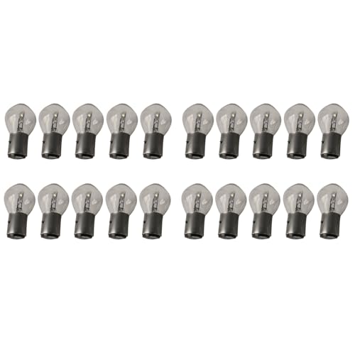 Bombilla de motocicleta BA20D 12V 35W con ajuste de vidrio de alta resistencia para ATV y GY6