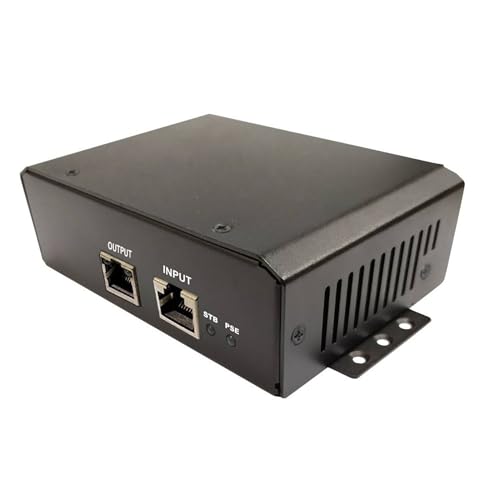 Tycon High Power DC to DC Converter 10-60V in,56V 70W Out Gigabit Passive PoE Injector miniatura 1