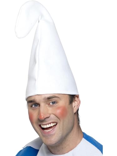 Smiffys Gorro de gnomo, branco