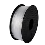 Pxmalion ABS 3Dプリンター用フィラメント素材 マテリアルABS樹脂材料 1.75mm径 正味量1KG(2.2LB) 精確度+/- 0.03mm だいぶの3Dプリンターと3Dプリントペンが適用 (透明/クリア)