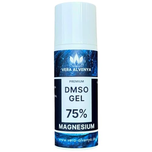 DMSO Magnesium GEL 75% DMSO Original Magnesiumchlorid hochdosiert DMSO 99 9 Prozent Reinheit mit Dimethysulfoxid 99 9% 50ml Airless HDPE-Tube Natur