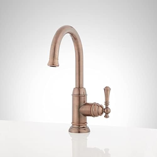 Signature Hardware 448565 Amberly 1.8 GPM Single Hole Bar Faucet - Oil Rubbed Bronze