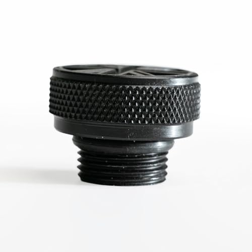 Image of Engile Oil Filler Cap Compatible with Royal Enfield Motorcycles - Cafe Twin x Trip Machine