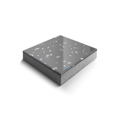 Epoxy Floor Kit for Concrete - USA Made - 2X Thicker, Industrial Grade, Residential & Commercial. 300-400 sq ft or 600 sq ft Kits. Many Styles (Medium Gray with Sea Mist, 300-400 ft²)