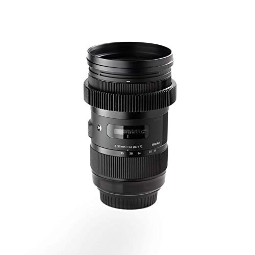 Anillo de enfoque continuo Seamless Focus Gear para objetivos de cine y modding 4