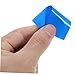SKISUNO 100pcs PVC Heat Shrink Battery Wrap Insulation Sleeve for Lithium Batteries Blue Protective Tube DIY Heat-Shrinkable Film for Electronics and Industrial Projects