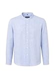 coréenne NORTH SAILS Homme Chemise Manches Longues Lin 664438, bleu clair, Medium