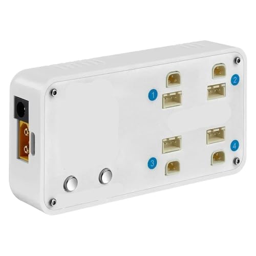 Chargeur d'équilibre 4 ports 2S équilibreur de précision avec fiches BT3.0