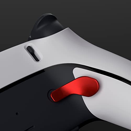 Image of eXtremeRate Back Paddles for PS5 Edge Controller, Metallic Scarlet Red Replacement Interchangeable 4PCS Metal Back Buttons for PS5 Edge Controller - Controller NOT Included