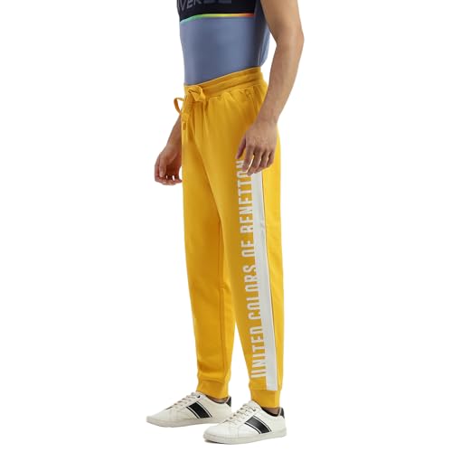 Image of United Colors of Benetton Men Regular Mid Rise Pants
