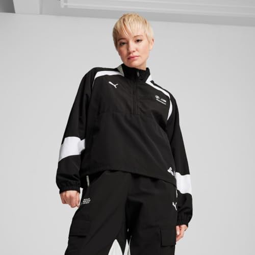 PUMA Women's Standard BMW M Motorsport Woven Anorak Jacket, Black AH243