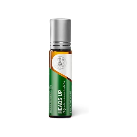 Aromatics International Heads Up Essential Oil Blend Roll On, 10ml | Aromatherapy for Clear Focus Cover