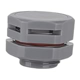 Waterproof IP67 Breather Screw Air Vent Pressure Reducing Valve M16x1.5, Dustproof Venting Plug for Automotive Lighting Industrial Equipment- Grey