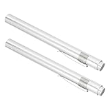 MAGICLULU 2stücke Led Medizinische Stiftleuchte Mit Pupillenmessskala Klappbar Für Hals-nasen-ohren-ärzte Klinik Untersuchungslampe Aluminiumlegierung Bruchfest Zahnmedizin Oral Überprüfungs