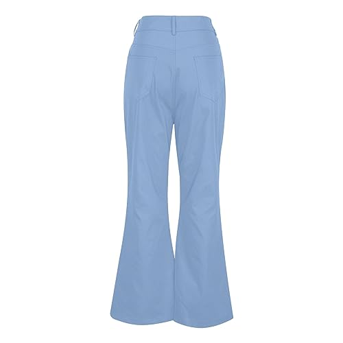 Men's Retro 70s Bell Bottom Pants Vintage Comfortable Disco Dancing Wide Leg Flared Pants Classic Trendy Trousers3