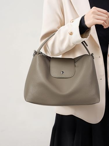 KALIDI Faux Leder Umhängetasche Damen Handtasche Crossbody Bag handbags for Women Handtasche Damen mittelgroß für Schule Büro Arbeit Reisen Ausflug Einkauf – Bild 6