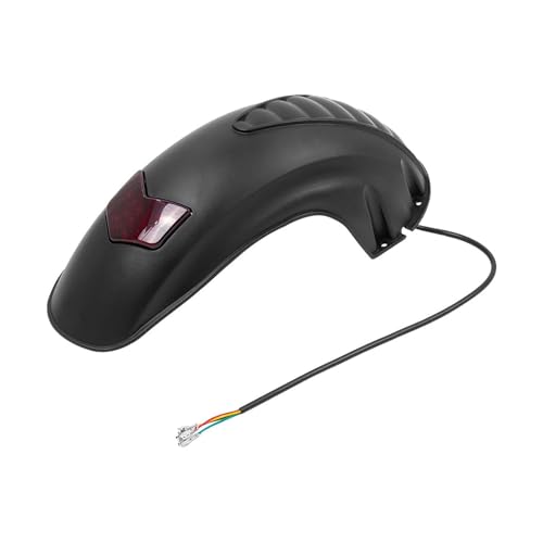 Guardabarros trasero para KuGoo M4 Pro con luz de freno y soporte para patinete de 10 pulgadas