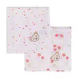 Steiff Baby-Mädchen Mullwindel 2er Pack, Bright White, 999