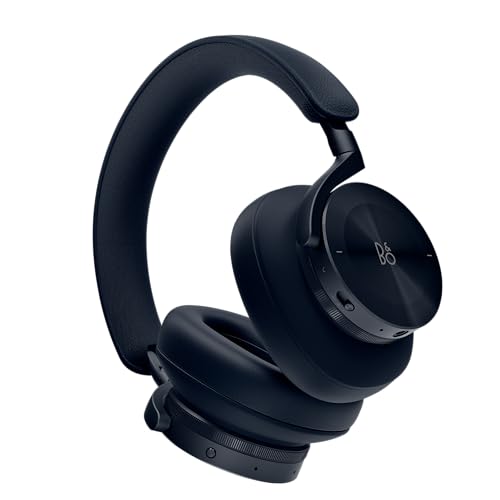 Image of Bang & Olufsen Beoplay H95 Premium Comfortable Wireless Active Noise Cancelling (ANC) Over-Ear Headphones with Protective Carrying Case, Navy