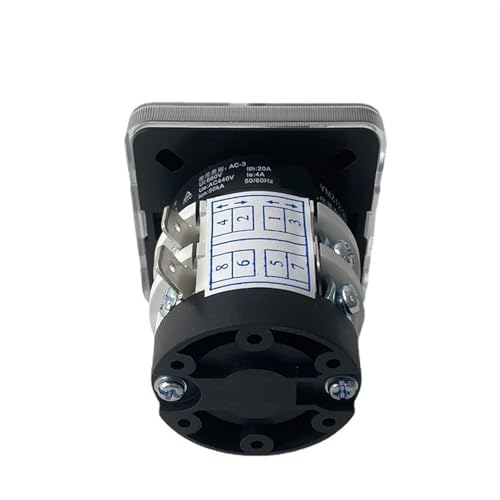 Commutateur à came rotatif LW31 durable à 2 pôles pour commande de machine