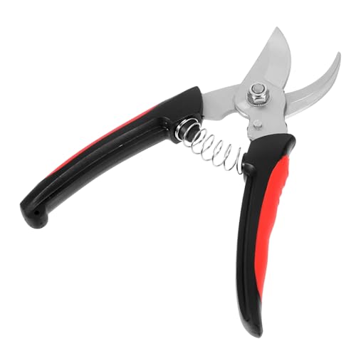 HAMPPLIES Tijeras de Poda Inoxidable para Jardín Ligeras y Ergonómicas Tijeras Multifunción para Bonsáis y Recolección de Frutas Herramientas Manuales Resistentes y Cómodas para Jardinería