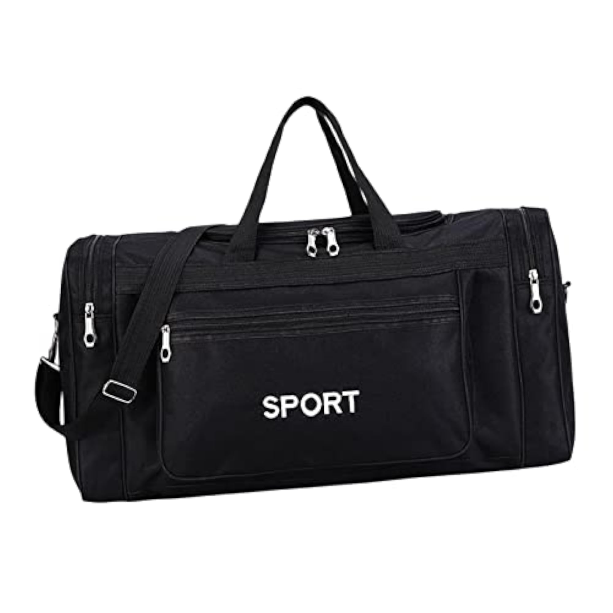 Large Multi Pocket Adjustable Strap Gym Bag for Women