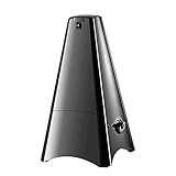 Diseño clásico con estilo pirámide: metrónomo mecánico, con un péndulo en su centro, completa la apariencia de la pirámide que a todos los músicos, adecuados para Practicar piano, violín, guitarra, bajo, tambores y otros instrumentos, metrónomo de piano, dar al metrónomo el poder que se necesita para producir el poder necesario para producir un ritmo regular y rítmico, que es económico y duradero, sin la necesidad de Gasta dinero para comprar una batería para alimentarlo.