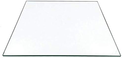 230mm x 150mm x 3mm Borosilicate Glass Build Plate for 3D Printers, Perfectly Flat Glass With Polished Edges