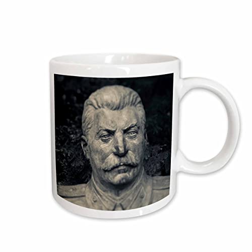3dRose Lithuania, Grutas Park, Statue Joseph Stalin 15oz Mug