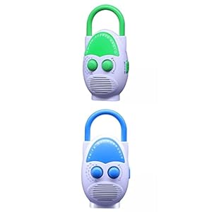 Generic 2x Mini Hangende Douche Radio Proof voor Strandzwembad Ingebouwde Luidspreker